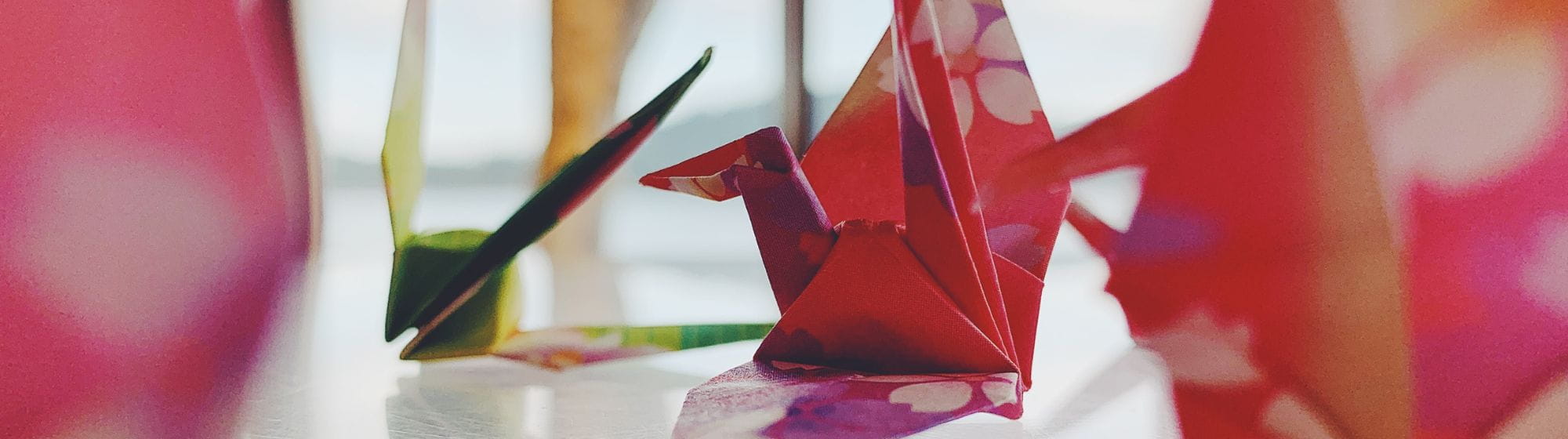 Origami animal en papier