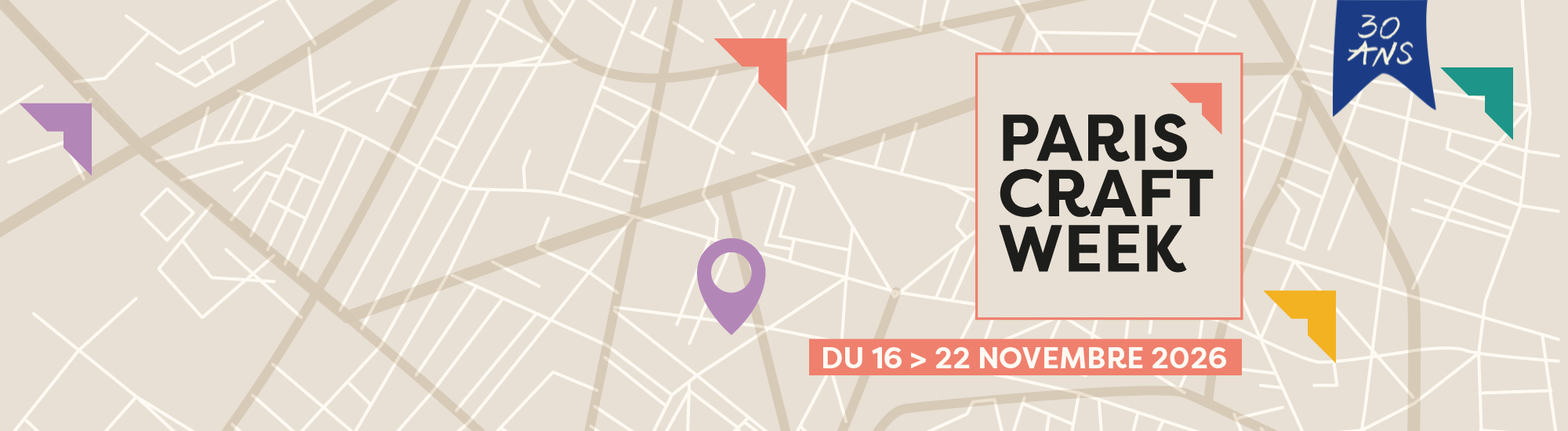 Bannière Paris Craft Week